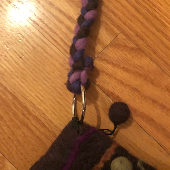 Felted wool purse - Picture 3 of 5